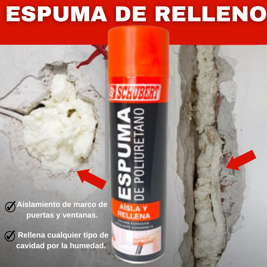 ESPUMA EXPANSIVA DE RELLENO