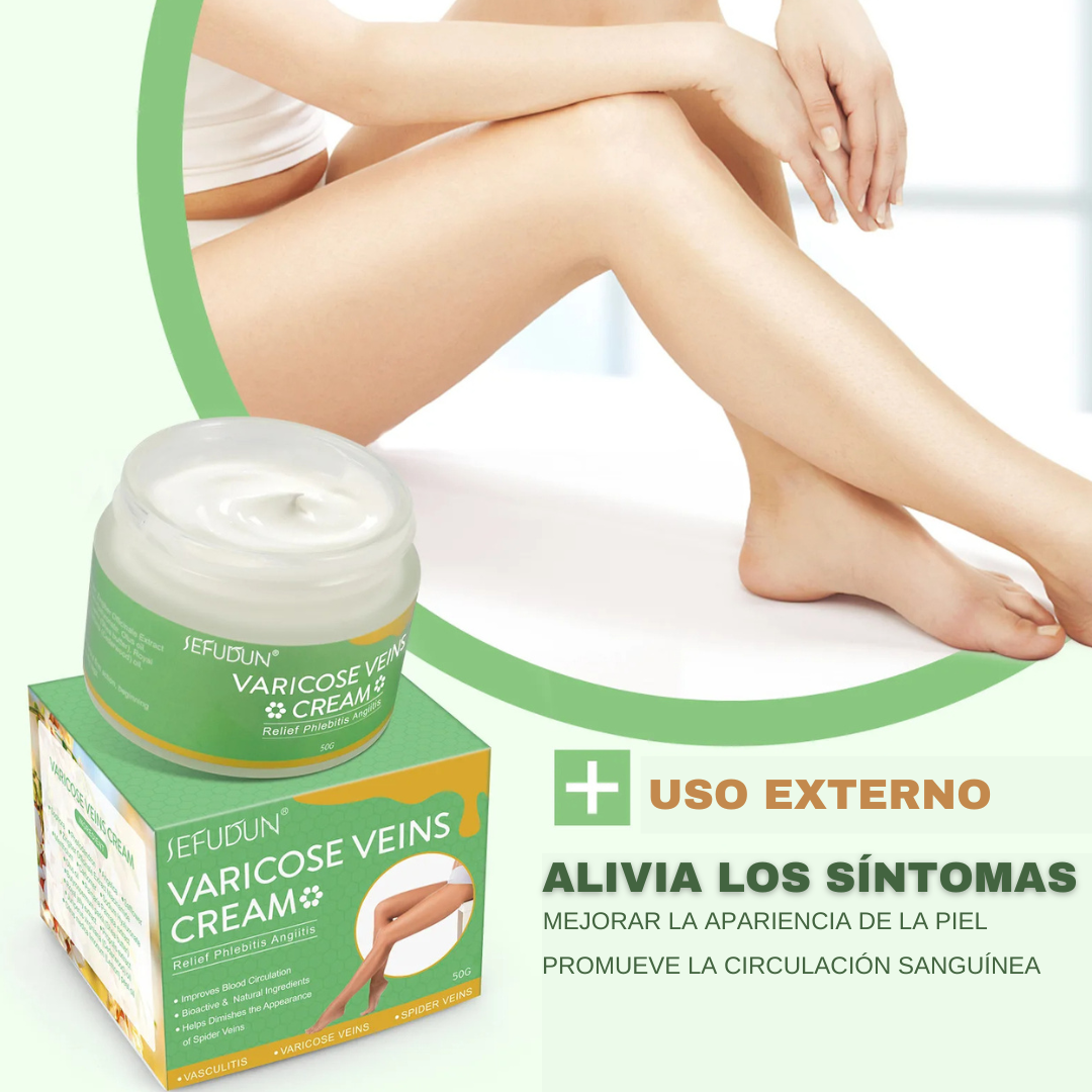 CREMA PARA VENAS VARICOSAS