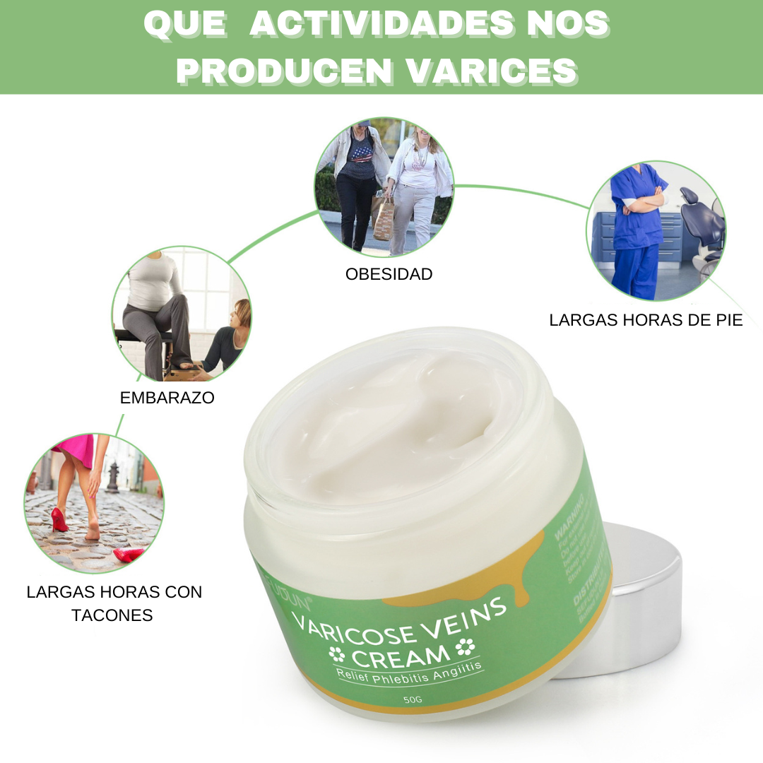 CREMA PARA VENAS VARICOSAS